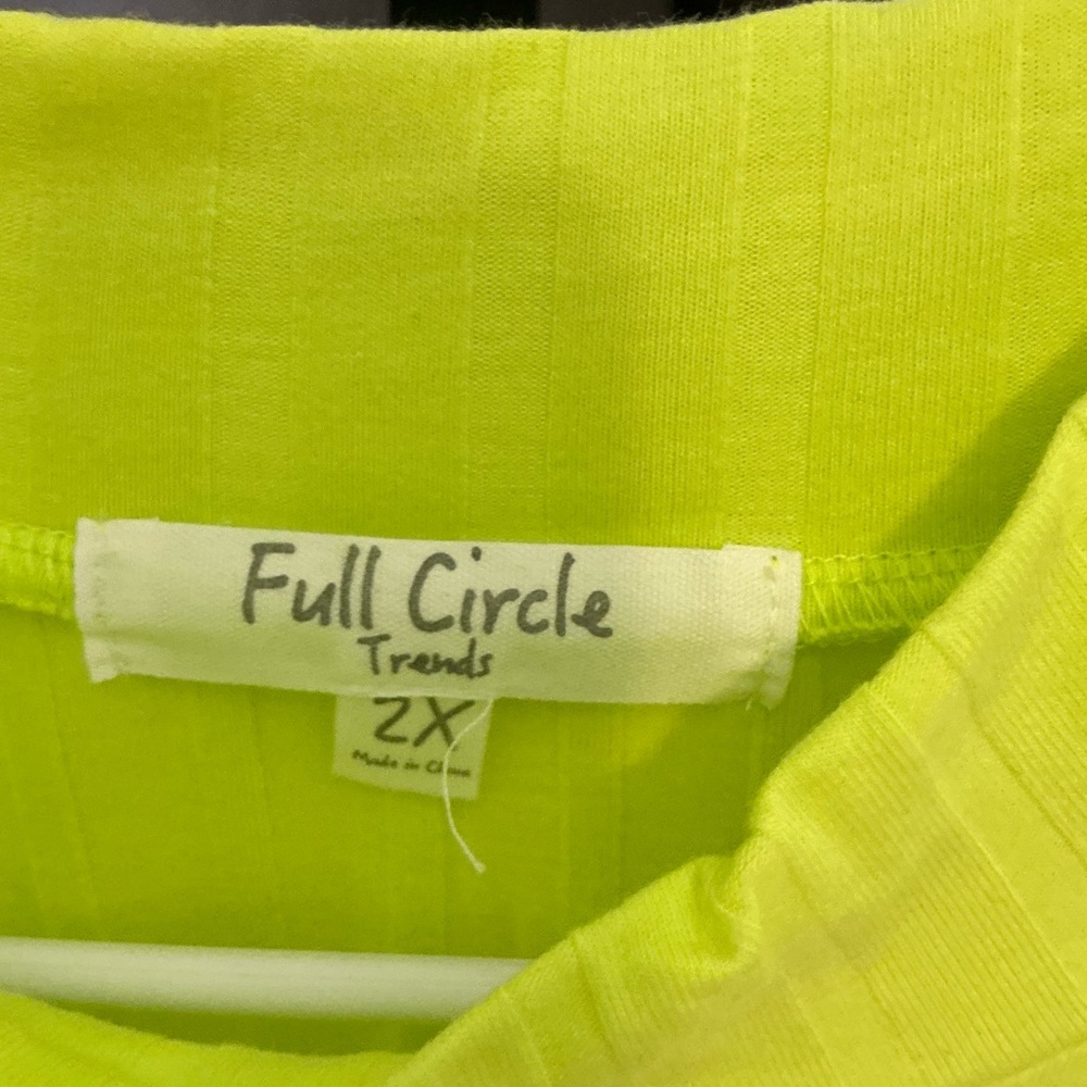 Yellow Ribbed Long Sleeve - Picture 7 of 14